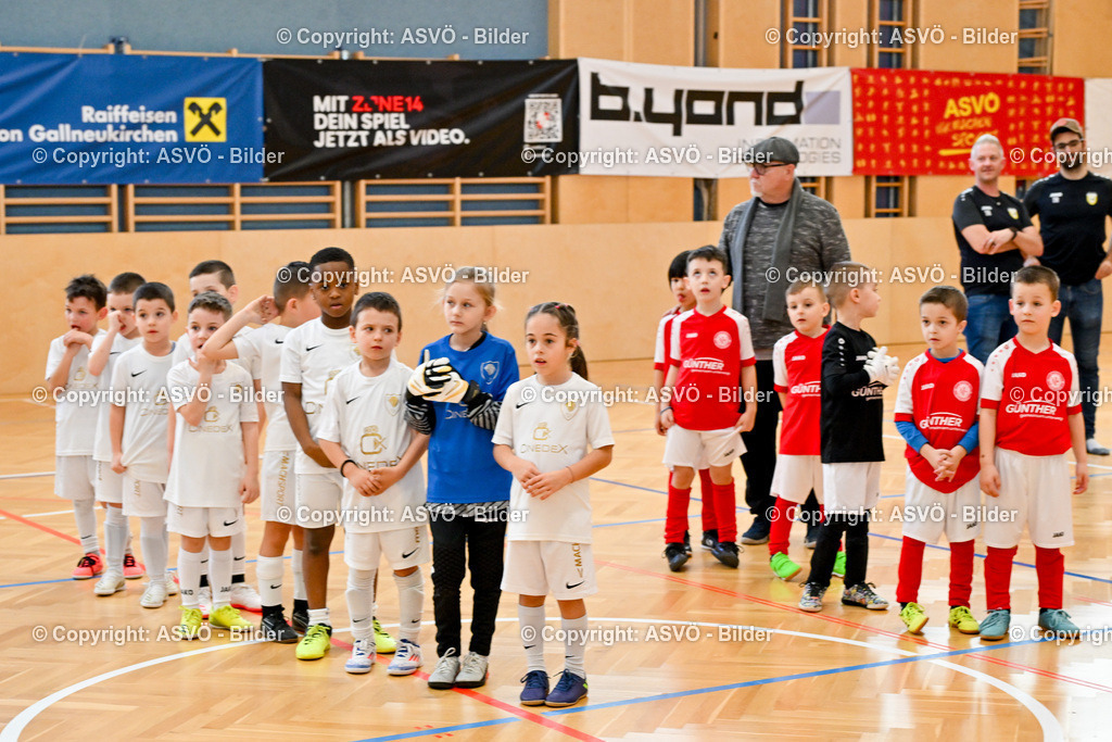 ASVÖ_ Fussballturnier SV Gallneukirchen_ 08.02.2025-121 | 08.02.2025, Gallneukirchen, AUT, ASVÖ, Fussball Nachwuchs Hallenturnier 2025, SV Gallneukirchen im Bild Teilnehmer U 7©Harald Dostal / fodo.media - Realisiert mit Pictrs.com