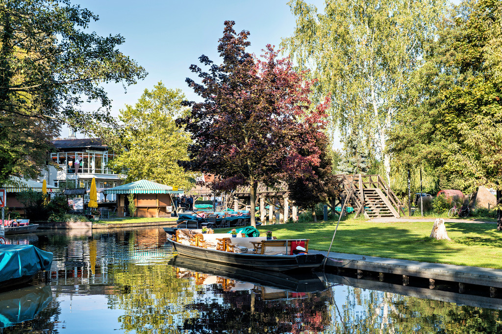 Lübbenau im Spreewald | Der Kahnhafen in Lübbenau im Spreewald. - Realisiert mit Pictrs.com