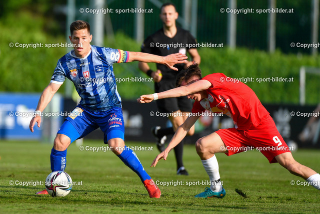AUT, 2.Liga, FC Blau Weiss Linz vs FC Liefering | 13.05.2022, Hofmann Arena Linz, AUT, 2.Liga, FC Blau Weiss Linz vs FC Liefering, im Bild Michael Brandner (Blau Weiss Linz) vs Luka Reischl (Liefering)


// Admiral 2. Liga Match between FC Blau Weiss Linz and FC Liefering in Linz, Austria on 2022/05/13
