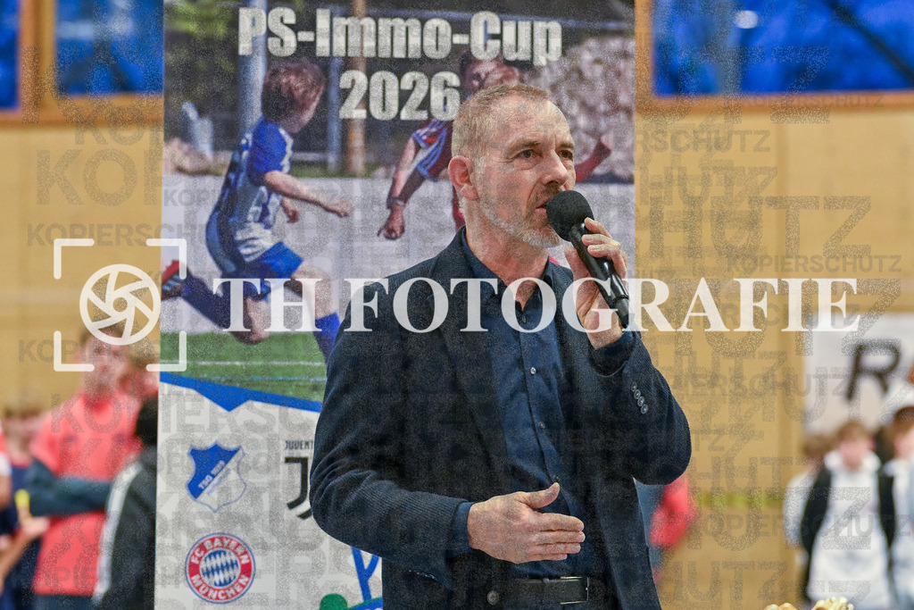 GER, Begegnung, Fussball, U14 Hallenturnier, PS-Immo-Cup 2026, 18.01.2026 | Jörg Lutz (OB Lörrach)