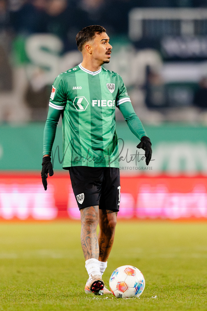 2. Bundesliga, Saison 2025/26, 15. Spieltag: SC Preußen Münster - Hannover 96 | Münster, 05.12.2025: 2. Bundesliga, 15. Spieltag, SC Preußen Münster gegen Hannover 96 im LVM-Preußenstadion in Münster. Foto: sportfotografie.ms | Markus Paletta - Realisiert mit Pictrs.com