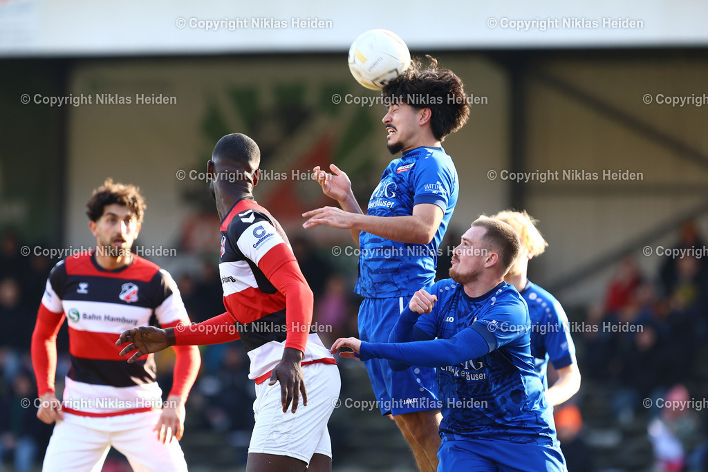 NH_Altona93_TSVSasel_OberligaHamburg_15032025 | #17 Samir Ahmad Amiri (TSV Sasel)Fußball I Herren I Gamesright Oberliga Hamburg I Saison 2024-2025 I 27. Spieltag I Altona 93 - TSV Sasel I 15.03.2025 I Adolf-Jäger-Kampfbahn