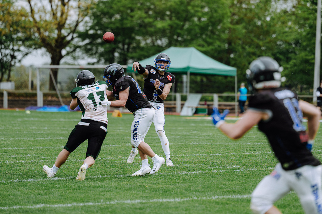Bad Homburg Sentinels vs KIT Engineers, American Football,Testspiel, 18.04.2026 | Bad Homburg Sentinels vs KIT Engineers - Realisiert mit Pictrs.com