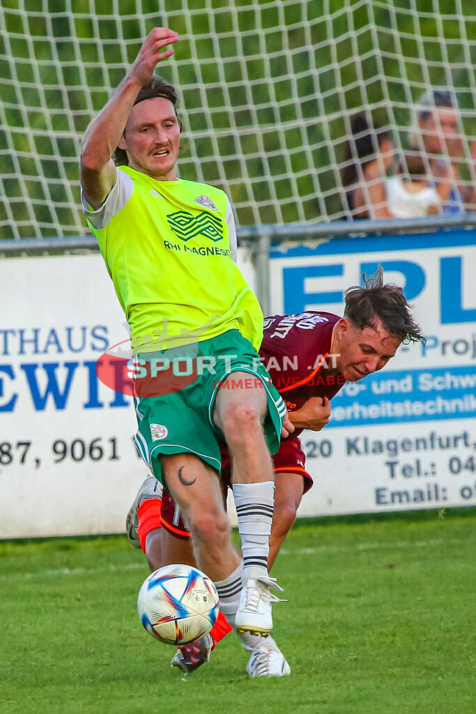 ASKÖ Wölfnitz - WSG Radenthein 2-2, Unterliga West | Max Unterwandling (WSG Radenthein #3) ASKÖ Wölfnitz - WSG Radenthein 2-2 am 20.08.2023 in Wölfnitz
(Sportplatz), Austria, (Photo by Ernst Krawagner sport-fan.at) - Realisiert mit Pictrs.com