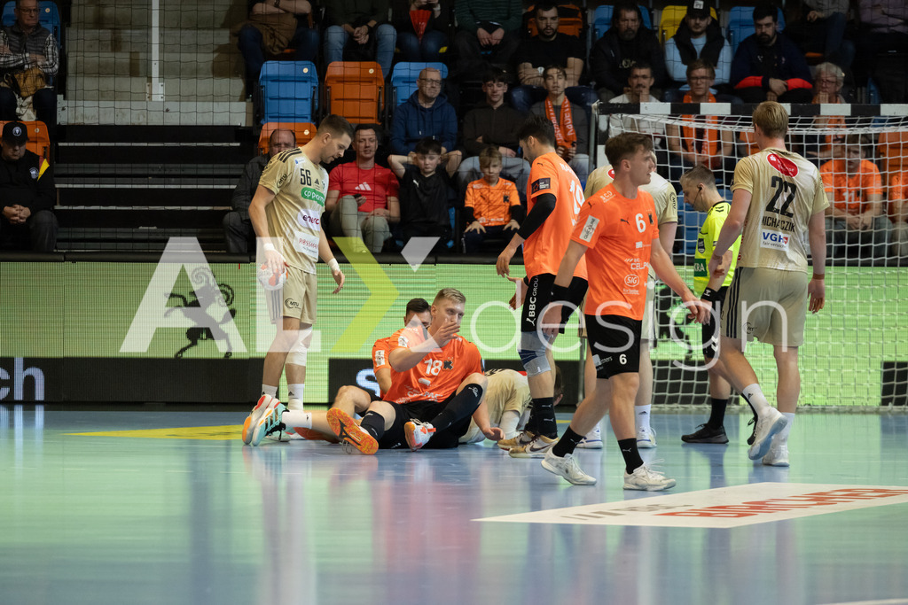 Handball I Herren I Saison 2025-2026 I EHF EUROPEAN LEAGUE 2025/26 | Men I Main Round I 2. Spieltag I Kadetten Schaffhausen - TSV Hannover-Burgdorf I 24.02.2026 | 18 Ariel Pietrasik (PL) (Kadetten Schaffhausen) – Rückraum links - Realisiert mit Pictrs.com