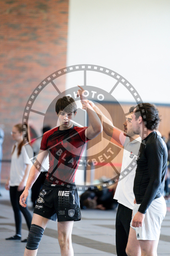 20240608PBB02399 | Fighters compete during the ILLCS VII summer edition luta livre competition in Hannover, Germany, on June 8, 2024.