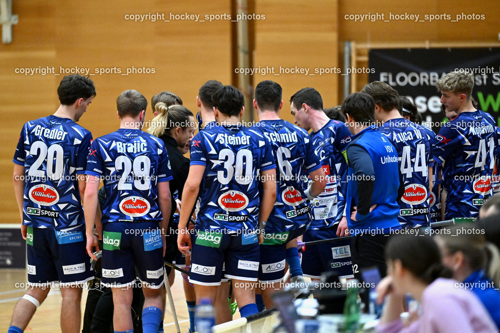 VSV Unihockey  vs. FBK Loka  | VSV Unihockey Mannschaft, VSV Unihockey  vs. FBK Loka , VSV Unihockey  vs. FBK Loka  am 25.01.2026 in Villach (Ballspielhalle St. Martin), Austria, (Photo by Bernd Stefan)