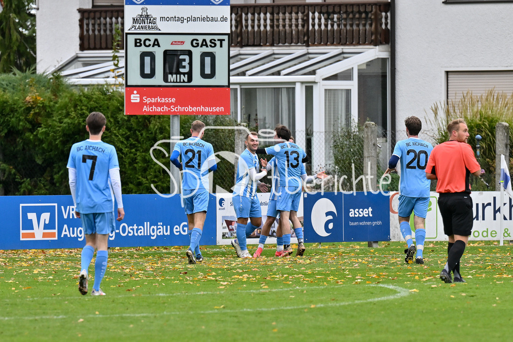 BC Aichach - TSV Pöttmes | Jubel nach 1-0