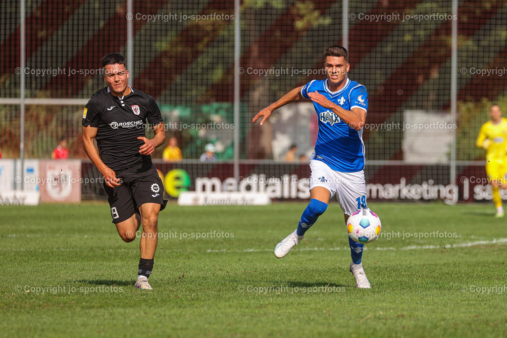 Giessen_Darmstadt (350) | 16.07.2023; Testspiel; Waldstadion Gießen; FC Gießen - SV Darmstadt 98; Ergebnis: 2:0 (0:0)