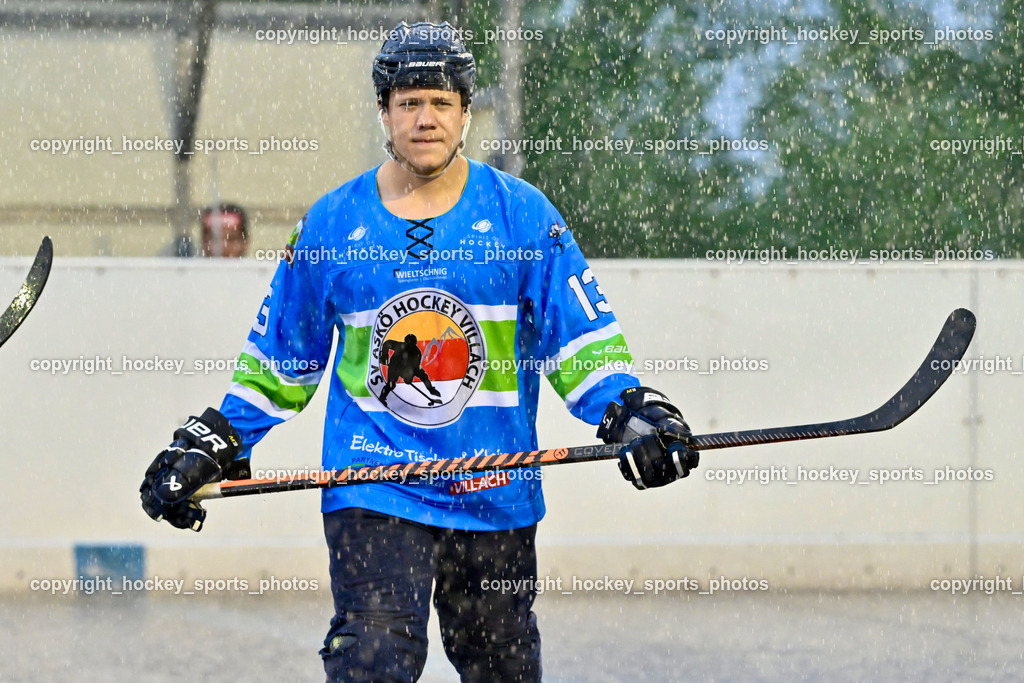 VAS Ballhockey Villach vs. ASKÖ Villach Ballhockey | #13 Scharf Nikolas, VAS Ballhockey Villach vs. ASKÖ Villach Ballhockey, VAS Ballhockey Villach vs. ASKÖ Villach Ballhockey am 28.05.2025 in Villach (Alpen Arena ), Austria, (Photo by Bernd Stefan)
