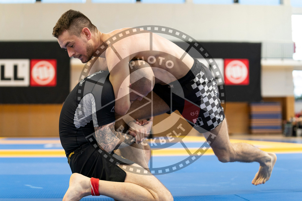 20240316PBB0361 | Athletes compete during the ADCC Eastern European Open grappling Competition in Poznan, Poland, on March 16, 2024.
