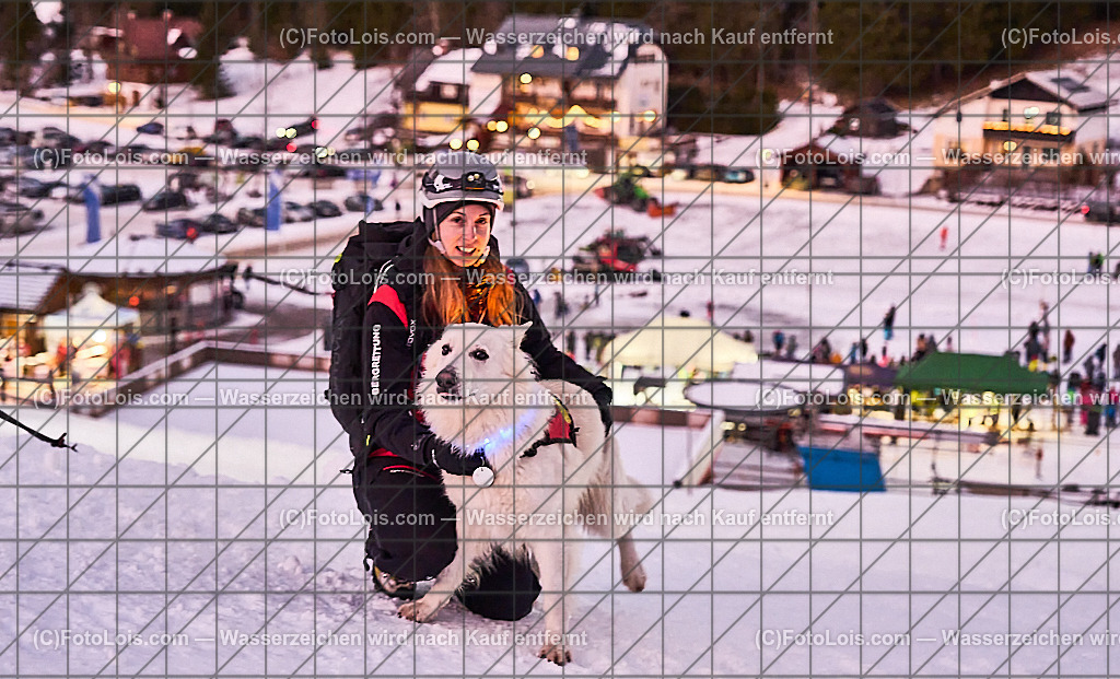 _ALP8097_NACHTderBALLONE_Lackenhof_Bergrettung | ... mit dem Ballonsportclub Ötscherland aus Wieselburg, der Bergrettung Lackenhof mit einer Schauübung, der Perchtengruppe 'Gaminger Ötscherteufeln' und dem Musikverein Lackenhof, So 28. Dezember 2025.          Die Bergrettung zeigte in der Schauübung verschiedene Herangehensweisen zur Personensuche und Rettung. Die Suche mit Verschüttetensuchhund 'Phenix' von Julia Baier war interessant. Es dauerte aber nur sehr kurz, bis Phenix fündig wurde und von Julia ihr Belohnung bekam.