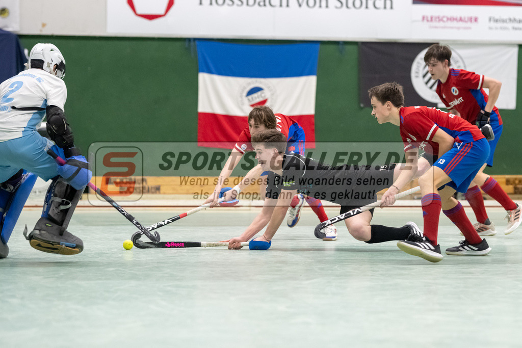SFE_20230304_0054 | Deutsche Meisterschaft Männliche U16 Halle 2023 am 04.03.2023 in Köln (KTHC Stadion Rot-Weiss Köln Tennis and Hockey Club), Photo: Stephan Fehrmann 2022 (Sports-Gallery)
