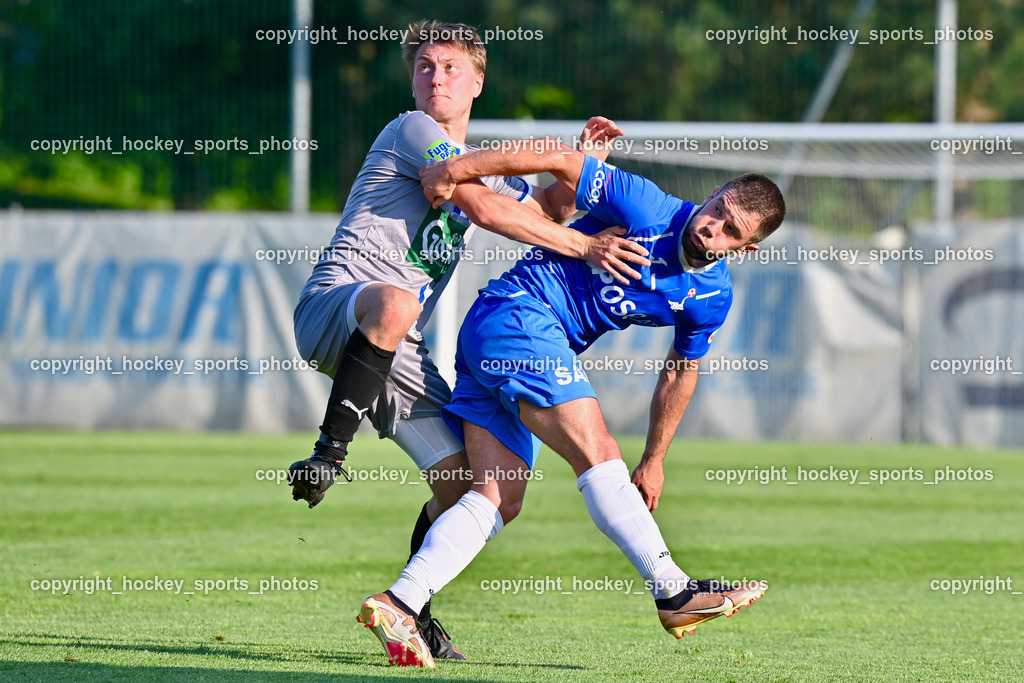 SAK vs. SV Dellach Gail 17.6.2023 | #99 Uros Palibrk, #13 Gabriel Umfahrer