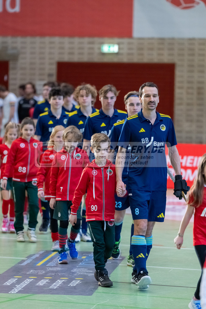HK_20250118_101685 | 1/4 Finale 1. Bundesliga Halle Herren Crefelder HTC - Zehlendorfer Wespen am 18.1.2025 Halle Glockenspitz, Krefeld ,
