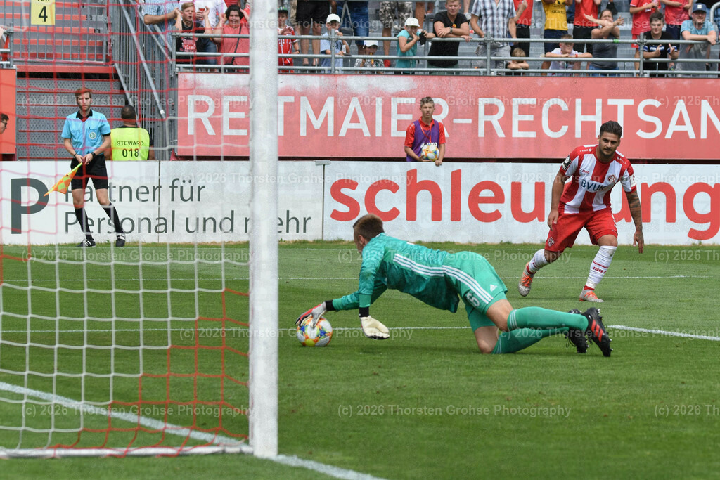 3. Football - League Wuerzburg vs. Bayern II | 3. Football - League Wuerzburg vs. Bayern II, Wuerzburger Kickers vs. Bayern Muenchen II on 20.07.2019 in the Flyeralarm ARENA in Wuerzburg, (Germany)



DFL REGULATIONS PROHIBIT ANY USE OF PHOTOGRAPHS as IMAGE SEQUENCES and/or QUASI-VIDEO. - Realisiert mit Pictrs.com