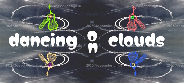 PLAKATE Music Irony to be | Musikinstrumente zeigen Partnerschaft - Realisiert mit Pictrs.com