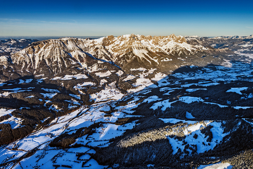 _R035499 | 02.12.2013 Felsen- Massiv und Berglandschaft des Wilden Kaiser