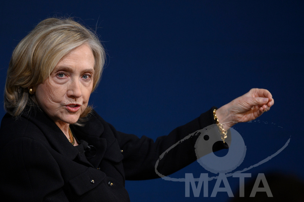 _DWI2848 | Die US-Politikerin Hillary Clinton auf der Veranstaltung Bridging Scholarship and Statecraft im Rahmen der Münchner Sicherheitskonferenz 2026. München, 13.02.2026 Bayern Deutschland  - Realisiert mit Pictrs.com