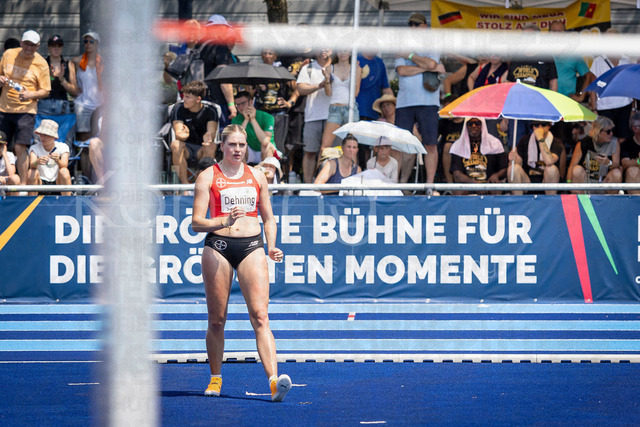 Multisport Event; Ratingen, 27.06.2026 | RATINGEN, GERMANY - JUNE 27, 2026 : Marie Dehning (GER / Germany) competing in the high jump during the Multisport Event at Stadion Ratingen on June 27, 2026 in Ratingen, Germany.