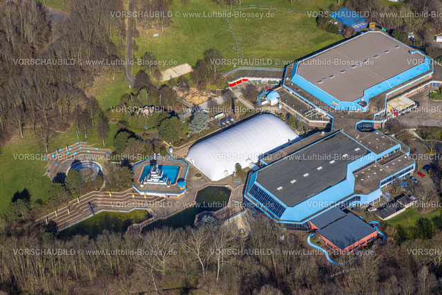 Gelsenkirchen230211366 | Luftbild, Sport-Paradies Freizeitbad, Traglufthalle, neben der Schalke 04 Veltins Arena, Erle, Gelsenkirchen, Ruhrgebiet, Nordrhein-Westfalen, Deutschland