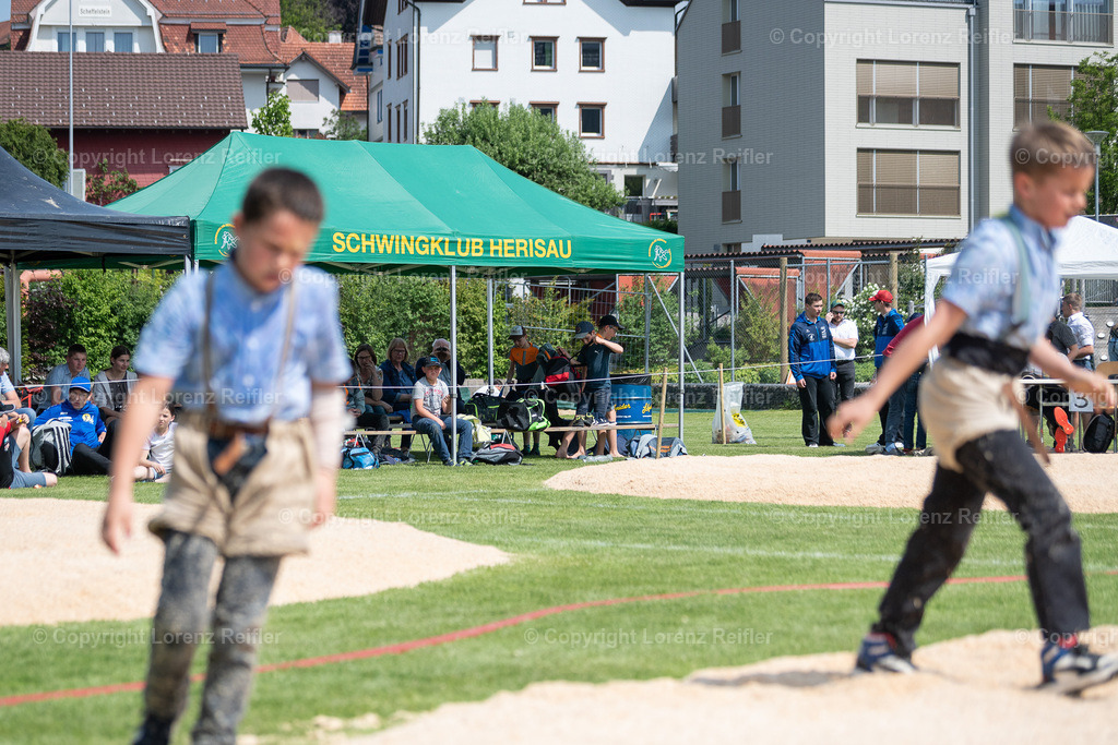 Schwingen -  Herisauer Buebeschwinget 2023 | Herisau Ebnet, 27.5.23, Schwingen - Herisauer Buebeschwinget.