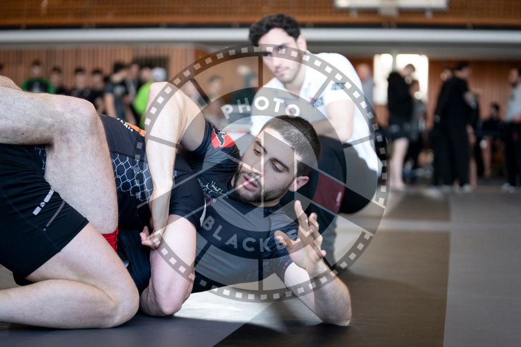 20240309PBB5479 | Fighters compete during the International Luta Livre (ILLCS) Spring Championship in Hannover, Germany, on March 9, 2024.