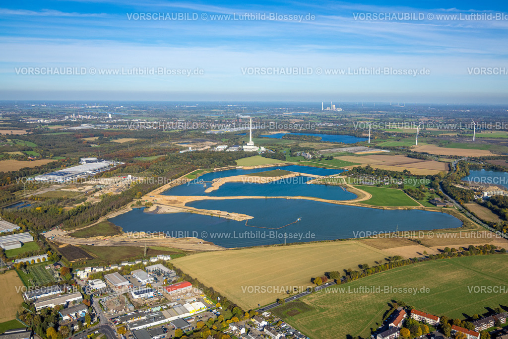 Kamp-Lintfort221004378 | Luftbild, AEZ Abfallentsorgungszentrum Asdonkshof, Kiesbaggerei, Baggersee, Kiesgrube, Rossenray, Kamp-Lintfort, Niederrhein, Ruhrgebiet, Nordrhein-Westfalen, Deutschland