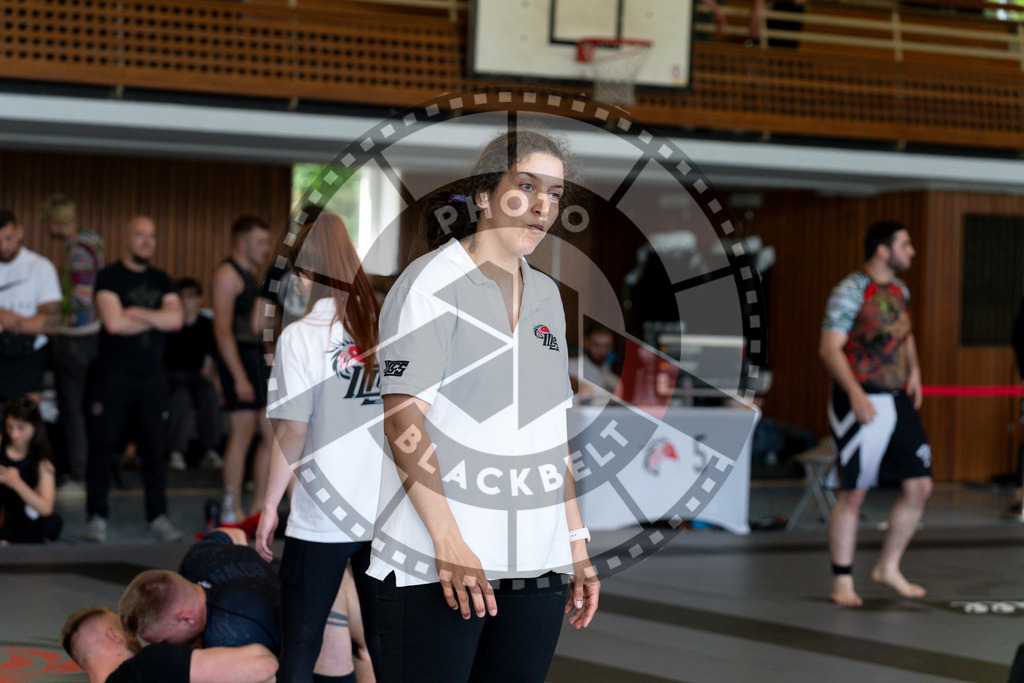 20240608PBB02507 | Fighters compete during the ILLCS VII summer edition luta livre competition in Hannover, Germany, on June 8, 2024.