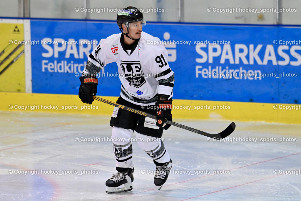ESC Sparkasse Steindorf vs. LE Kings | #91 Setzinger Oliver LE Kings, ESC Sparkasse Steindorf vs. LE Kings, ESC Sparkasse Steindorf vs. LE Kings am 01.11.2025 in Steindorf (Ossiachersee Halle), Austria, (Photo by Bernd Stefan)