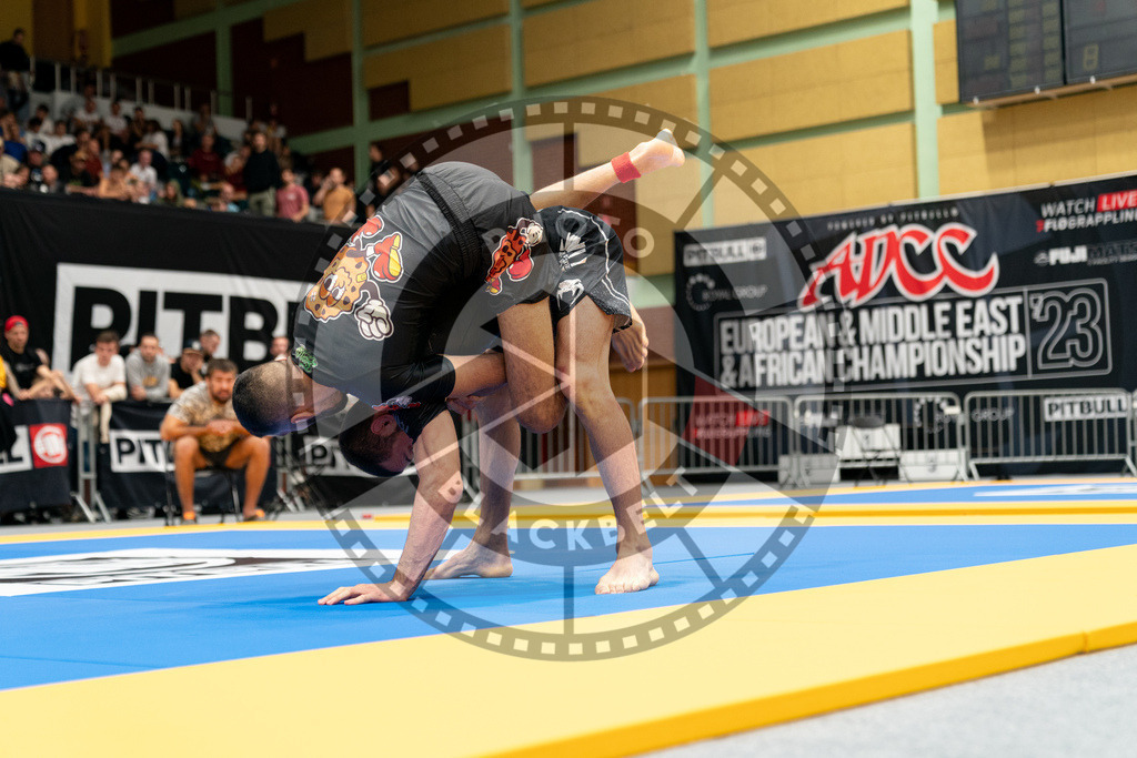 20230916PBB5769 | Fighters compete during the grappling tournement ADCC Trials (European, Middle East and African Championship) in Warsaw, Poland, on September 16, 2023.