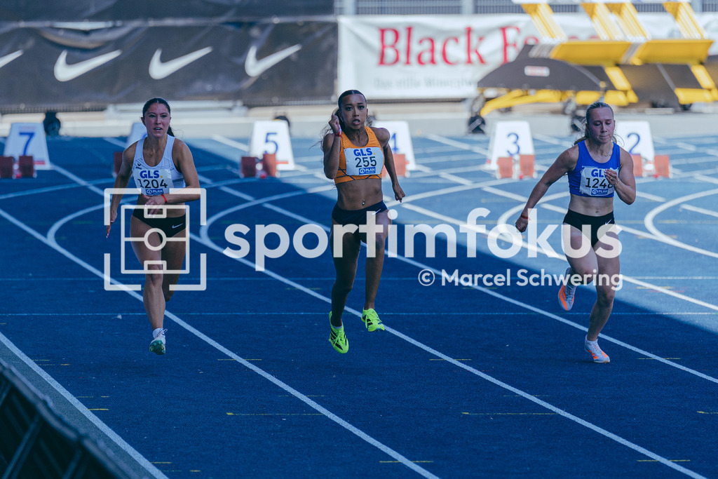 Deutsche Meisterschaften U20 / U16 2026 | Helena Allegra Bendig, TuS Lichterfelde, 255, 100-Meter-Lauf, Deutsche Meisterschaften der U20 &amp; U16 2026, Lohrheidestadion Bochum-Wattenscheid, 11.07.2026. Foto: Marcel Schwering / sportimfokus - Realisiert mit Pictrs.com
