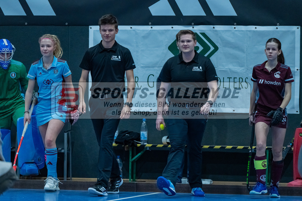 HK_20240303_108904 | 2. Halbfinale Deutsche Meisterschaft WU16 am 3.3.2024 Halle DHC, Düsseldorf ,