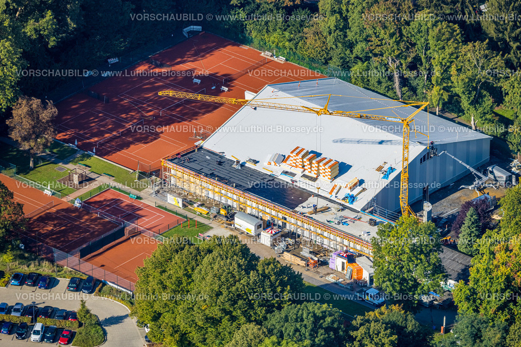 Unna220900164 | Luftbild, Baustelle Tennisanlage, Tennisclub Unna 02 Grün-Weiss, Königsborn, Unna, Ruhrgebiet, Nordrhein-Westfalen, Deutschland