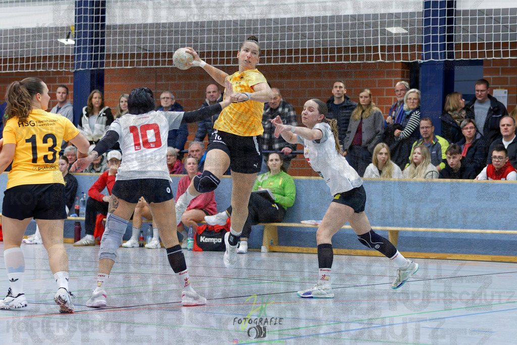 Frauen Oberliga Mitte (HHV); HSG Eibelshausen/Ewersbach - HSG Wettenberg II | Frauen Oberliga Mitte (HHV); HSG Eibelshausen/Ewersbach - HSG Wettenberg II am 13.12.2025 in Steinbrücken (Sporthalle am Hammerweiher)Photo © 2025 - Jörg Heinrich - Realisiert mit Pictrs.com