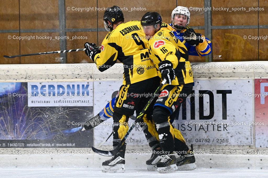 EC Spittal Hornets vs. EHC Althofen 6.1.2024 | #9 Essmann Kevin, #16 Nageler Daniel, #20 Kogler Benjamin