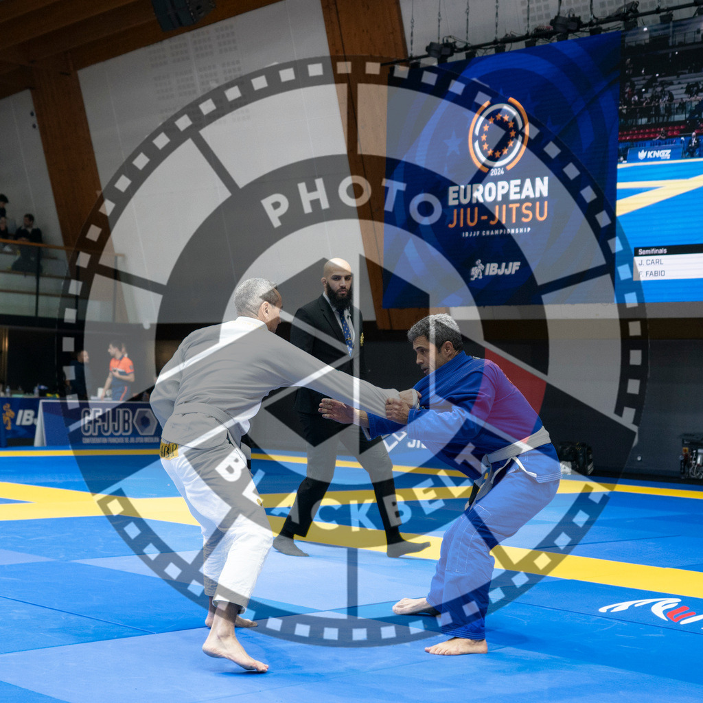 20240119PBB3825 | Fighters compete during the IBJJF European Championship in Paris, France, on January 19, 2024.
