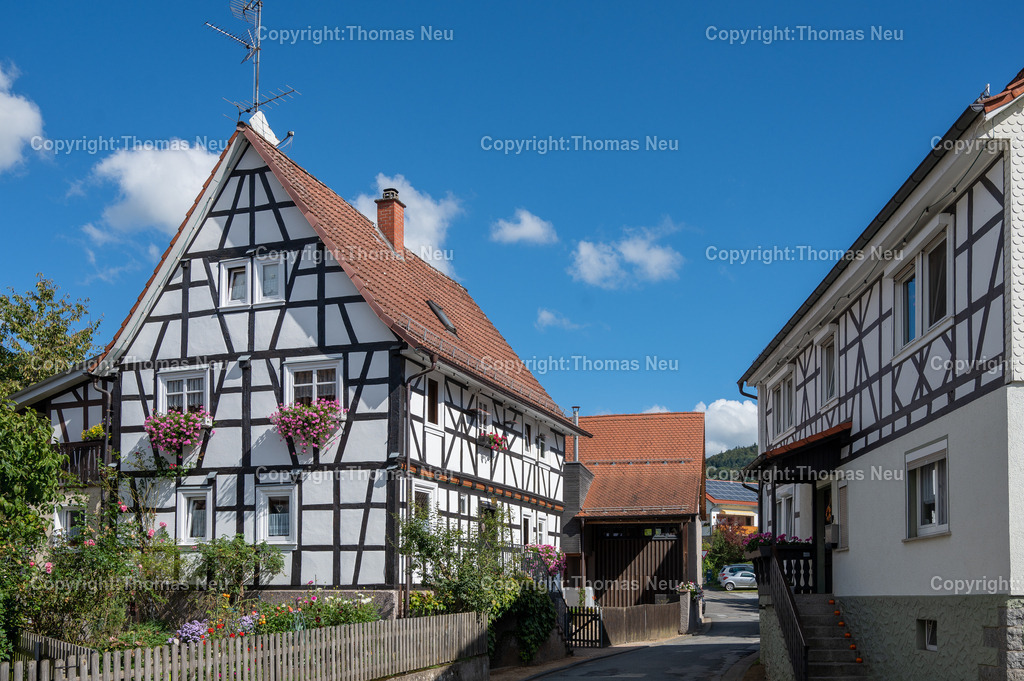 DSC_4650 | Der Lindenfelser Stadtteil Schlierbach , Fachwerkidylle,, Bild: Thomas Neu