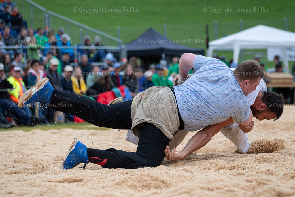 Schwingen -  Appenzeller Kantonal Schwingfest 2024 | Hundwil, 7.7.24, Schwingen - Appenzeller Kantonal Schwingfest.