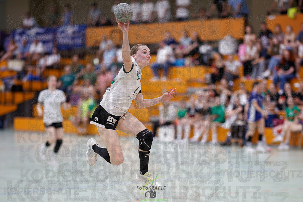 Quali-Turnier JBL wJA; Frisch Auf Göppingen - HC Rödertal | Quali-Turnier JBL wJA; Frisch Auf Göppingen - HC Rödertal am 31.05.2025 in Oberkleen (Weidig-Halle)Photo © 2025 - Jörg Heinrich - Realisiert mit Pictrs.com