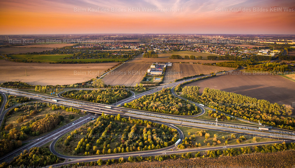 Remondis Kalender April-1144 | Magdeburg Luftbild A14 Kreuz B71 - Realisiert mit Pictrs.com