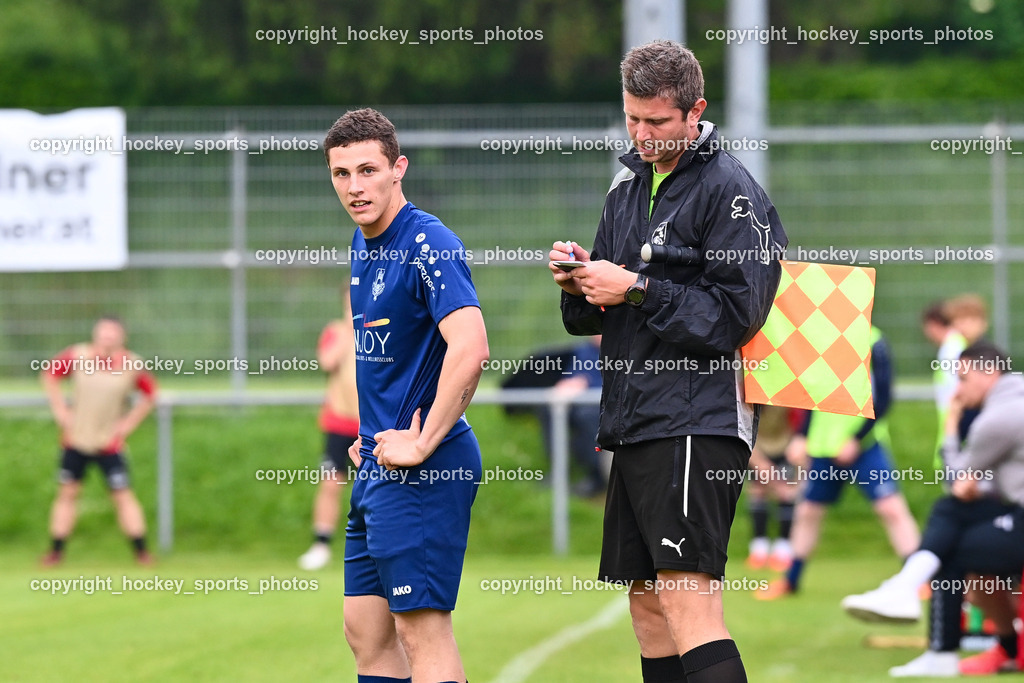 ESV Admira vs. ATUS Velden 20.5.2023 | #20 Alessandro Kiko, Leitner Christof Referee