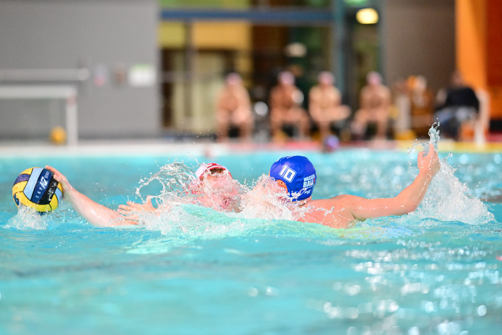 Wasserball I Herren I Saison 2023-2024 I Turnier I HTB62, SG Neukölln Berlin, SV Krefeld 72, SV Würzburg 05 | Der Sportfotograf. - Realisiert mit Pictrs.com