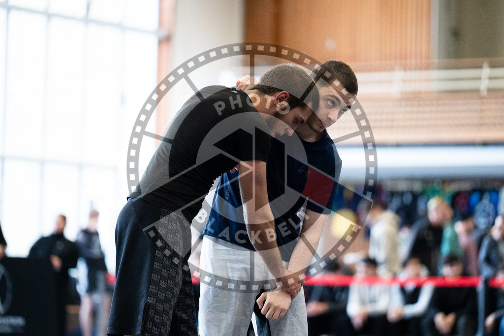 20251129PBB7815 | Fighters compete during the luta livre competition ILLCS XI winter edition on November 29, 2025 in Hannover, Germany.