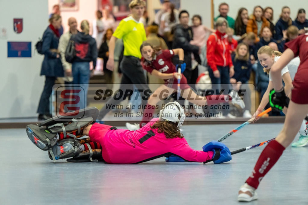 HK_20250223_102965 | Deutsche Meisterschaft wU14 Spiel um Platz 3  am 23.2.2025 Düsseldorfer HC, Düsseldorf