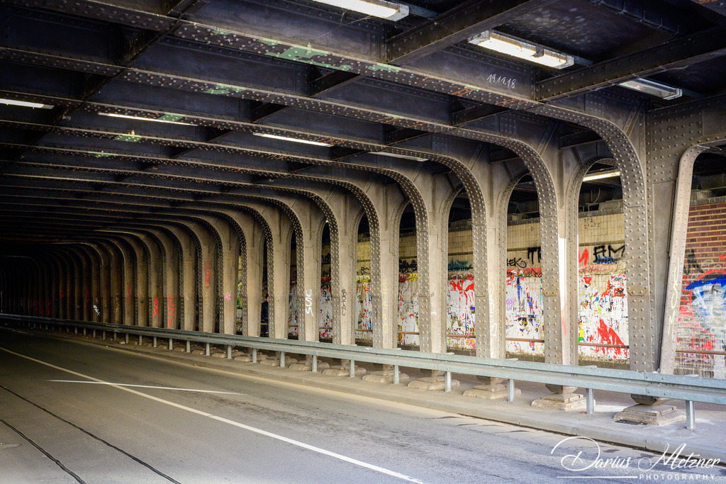 Die Unterführung unter den Bahngleisen | Die Unterführung zwischen dem Kaiser-Wilhelm-Ring und der Mombacher Straße in Mainz