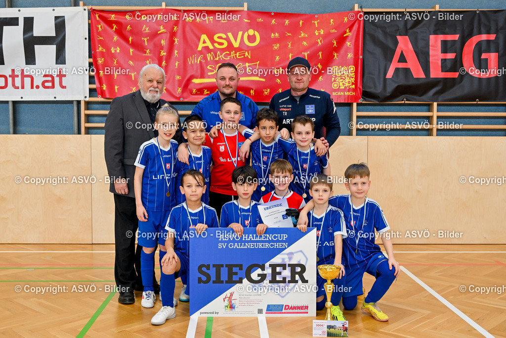 ASVÖ_ Fussballturnier SV Gallneukirchen_ 09.02.2025-184 | 09.02.2025, Gallneukirchen, AUT, ASVÖ, Fussball Nachwuchs Hallenturnier 2025, SV Gallneukirchen im Bild Teilnehmer U 9©Harald Dostal / fodo.media - Realisiert mit Pictrs.com