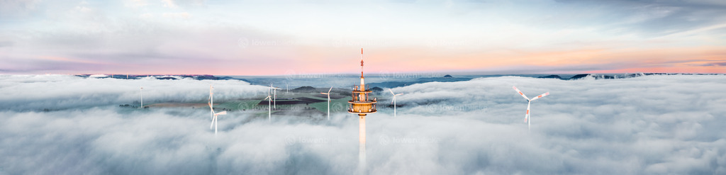 Blaue Stunde über der Wetterstation | löwenblicke | shop