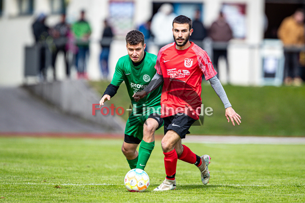 TSV Peißenberg vs WSV Unterammergau | Abstiegs Qualifikationsrunde Kreisliga Gruppe C, TSV Peißenberg vs WSV Unterammergau, 20240420,
Duell zwischen Dennis MULAJ (TSVP 8) und Niklas GANSLER (WSVU 4),
2024-04-20 in Peißenberg (Sportplatz Peißenberg)
8 Dennis MULAJ (TSVP 8), 4 Niklas GANSLER (WSVU 4)
Copyright: WolfgangxLindner www.foto-lindner.de