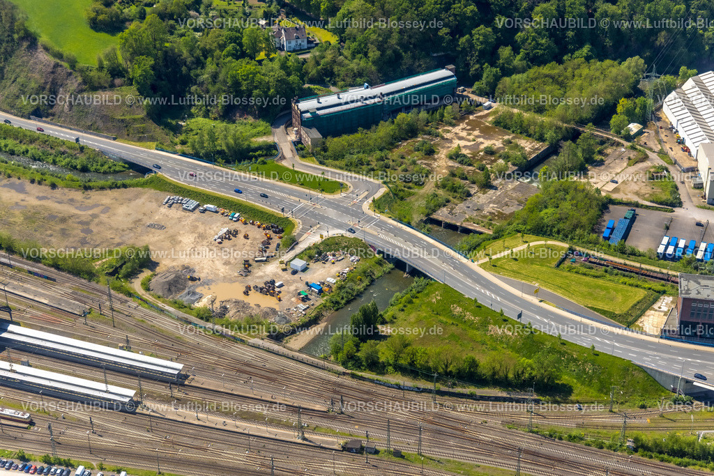 Hagen230502080 | Luftbild, Ehemalige Schraubenfabrik Funcke und Hueck, Bahnhofshinterfahrung, Altenhagen, Hagen, Sauerland, Nordrhein-Westfalen, Deutschland
